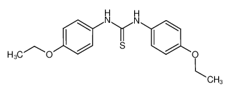 1,3-bis(4-ethoxyphenyl)thiourea 1234-30-6