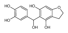 5-(3,4,α-trihydroxy-benzyl)-2,3-dihydro-benzofuran-4,6-diol 5665-97-4