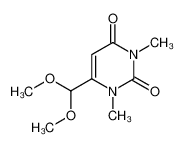 6-(dimethoxymethyl)-1,3-dimethylpyrimidine-2,4-dione 134924-81-5