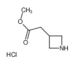 Methyl 3-azetidinylacetate hydrochloride (1:1) 1229705-59-2