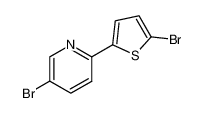 5-bromo-2-(5-bromothiophen-2-yl)pyridine
