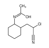 89226-35-7 N-[2-(2-chloro-2-cyanoethyl)cyclohexyl]acetamide