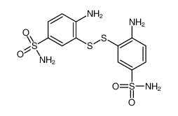4-amino-3-[(2-amino-5-sulfamoylphenyl)disulfanyl]benzenesulfonamide 5332-71-8