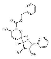 (3S,6S)-benzyl 6-((2S,4S,5R)-3,4-dimethyl-5-phenyloxazolidin-2-yl)-3-methyl-3,6-dihydro-2H-1,2-oxazine-2-carboxylate 150197-74-3
