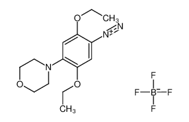 2,5-diethoxy-4-morpholin-4-ylbenzenediazonium,tetrafluoroborate 4979-72-0
