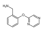 Benzenemethanamine, 2-(2-pyrazinyloxy)- 870061-78-2