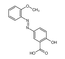 6408-41-9 3-[(2-甲氧基苯基)亚肼基]-6-氧代-1,4-环己二烯-1-羧酸