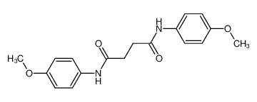 N,N'-bis-(4-methoxy-phenyl)-succinamide 143970-01-8