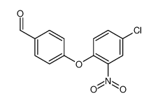 4-(4-Chloro-2-nitrophenoxy)benzaldehyde 56135-50-3