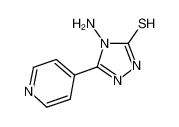 4-amino-3-pyridin-4-yl-1H-1,2,4-triazole-5-thione 36209-51-5