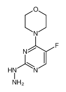 4-(5-氟-2-肼基-4-嘧啶基)吗啉