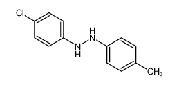 1-(4-chlorophenyl)-2-(4-methylphenyl)hydrazine 41381-50-4