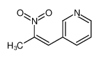 3-[(Z)-2-nitroprop-1-enyl]pyridine 3156-53-4