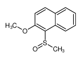2-methoxy-1-[(R)-methylsulfinyl]naphthalene 155135-09-4
