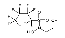 34454-97-2 structure, C7H8F9NO3S