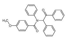 MS-<N-(4-Methoxy-benzoyl)-anilino>-desoxybenzoin 21096-56-0