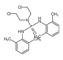 N-[bis(2-chloroethyl)amino-(2,6-dimethylanilino)phosphoryl]-2,6-dimethylaniline 27578-78-5