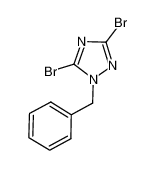 1-苄基-3,5-二溴-1H-1,2,4-噻唑