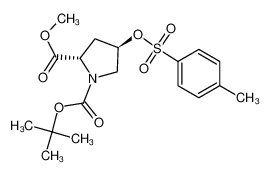 N-Boc-反式-4-对甲苯磺酰氧基-L-脯氨酸甲酯