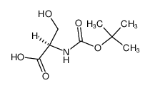 N-(tert-butoxycarbonyl)-D-serine 3850-40-6