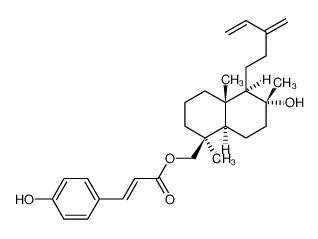 8alpha-羟基赖百当-13(16),14-二烯-19-基对羟基肉桂酸酯