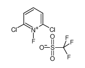 1-氟-2,6-二氯吡啶三氟甲磺酸盐