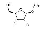 ((2R,3R,4S,5R)-4-chloro-3-fluoro-5-methoxytetrahydrofuran-2-yl)methanol 585540-10-9