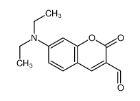2H-1-苯并吡喃-3-羧醛, 7-(二乙基氨基)-2-氧代-