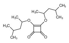 3,4-bis(4-methylpentan-2-yloxy)cyclobut-3-ene-1,2-dione 61699-47-6