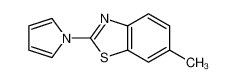 6-Methyl-2-(1H-pyrrol-1-yl)-1,3-benzothiazole 383141-97-7