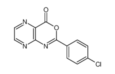 2-(4-chlorophenyl)pyrazino[2,3-d][1,3]oxazin-4-one 155513-80-7