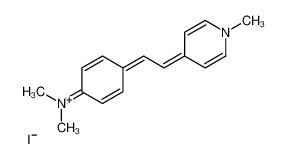 4-{(E)-2-[4-(Dimethylamino)phenyl]vinyl}-1-methylpyridinium iodid e 68971-03-9