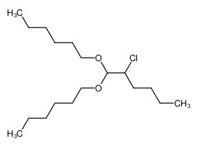 120110-64-7 2-chloro-1,1-bis(hexyloxy)hexane