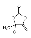 4-chloro-4-methyl-5-methylidene-1,3-dioxolan-2-one