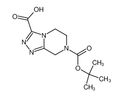 7-(叔丁氧基羰基)-5,6,7,8-四氢-[1,2,4]噻唑并[4,3-a]吡嗪-3-羧酸