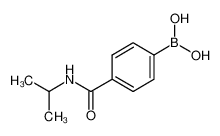 4-(N-异丙基氨基羰基)苯硼酸图片