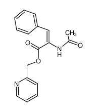 116212-78-3 2-pyridylmethyl α-(N-acetylamino)cinnamate