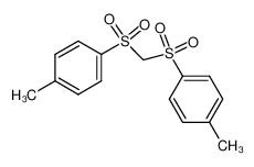 1-methyl-4-[(4-methylphenyl)sulfonylmethylsulfonyl]benzene 15310-28-8
