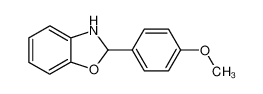 2-(4-methoxyphenyl)-2,3-dihydrobenzo[d]oxazole 673435-36-4