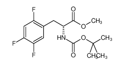 (R)-N-叔丁氧羰基-2,4,5-三氟苯胺甲酯