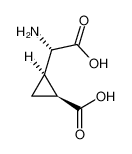 (1R,2S)-2-[(S)-amino(carboxy)methyl]cyclopropane-1-carboxylic acid 98%