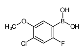 (4-chloro-2-fluoro-5-methoxyphenyl)boronic acid 153122-60-2