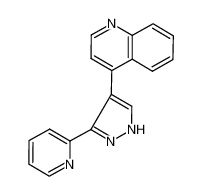 4-(3-Pyridin-2-yl-1H-pyrazol-4-yl)quinoline 396129-53-6