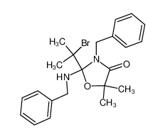 75995-62-9 2-benzylamino-2-(1-bromoisopropyl)-3-benzyl-5,5-dimethyloxazolidin-4-one