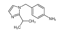 4-[(2-propan-2-ylimidazol-1-yl)methyl]aniline 893766-33-1
