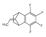 5,6,7,8-tetrafluoro-1,2,3,4-tetrahydro-9-ethylidene-1,4-methanonaphthalene