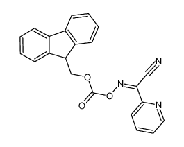 N-{[(9H-fluoren-9-yl)methoxy]carbonyloxy}picolinimidoyl cyanide 1235983-28-4