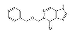 4H-Imidazo[4,5-d]pyridazin-4-one, 1,5-dihydro-5-[(phenylmethoxy)methyl]- 82137-50-6
