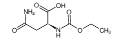 (2S)-4-amino-2-(ethoxycarbonylamino)-4-oxobutanoic acid 16639-91-1
