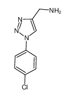 [1-(4-chlorophenyl)triazol-4-yl]methanamine 886361-79-1